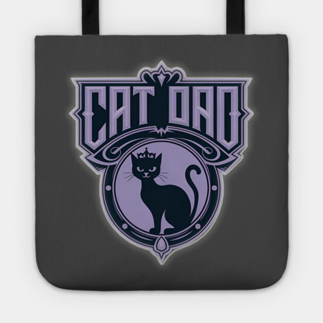 Cat Dad Tote by Pete the Cat Guy