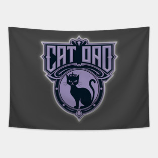 Cat Dad Tapestry