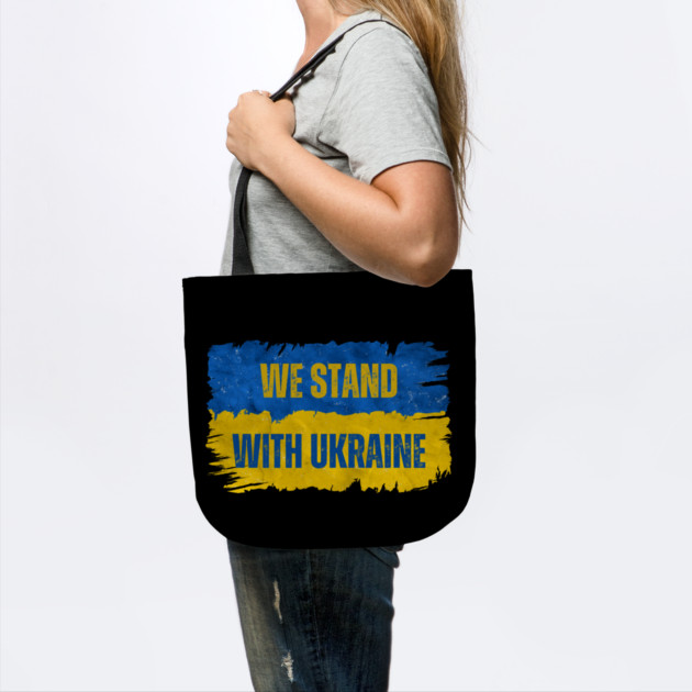 We Stand With Ukraine by Creatifly Graphic Tees