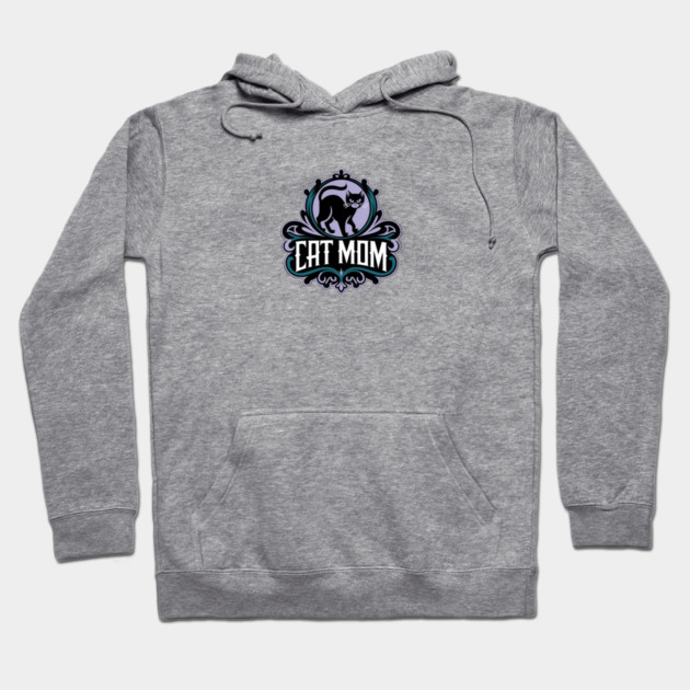Cat Mom Hoodie by Pete the Cat Guy