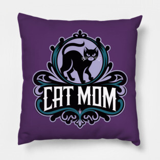 Cat Mom Pillow