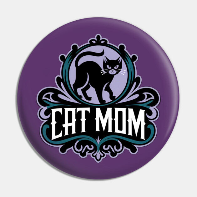 Cat Mom Pin by Pete the Cat Guy
