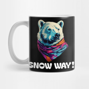 Snow Way: Arctic Chic Polar Bear Cool Mug