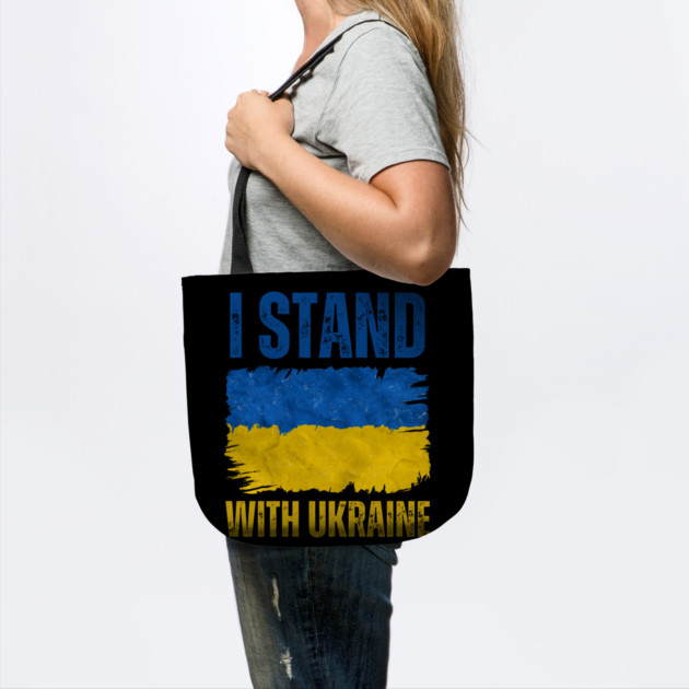 I Stand With Ukraine by Creatifly Graphic Tees