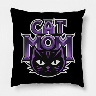 Cat Mom Pillow