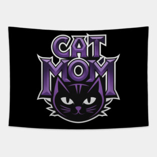 Cat Mom Tapestry
