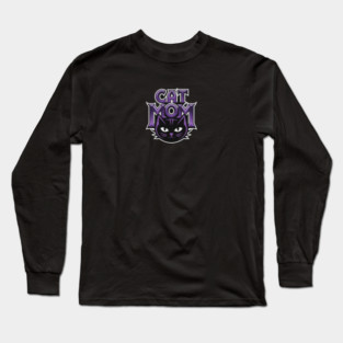 Cat Mom Long Sleeve T-Shirt