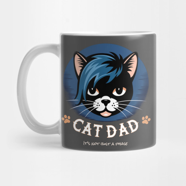 Emo Cat Dad - It's not just a phase by Pete the Cat Guy
