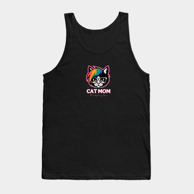 Emo Cat Mom - It's not just a phase Tank Top by Pete the Cat Guy