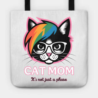 Emo Cat Mom - It's not just a phase Tote