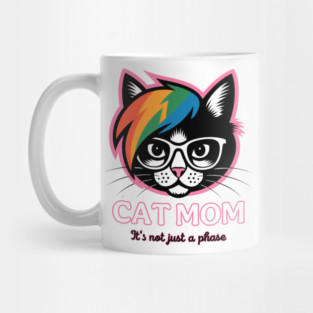 Emo Cat Mom - It's not just a phase Mug