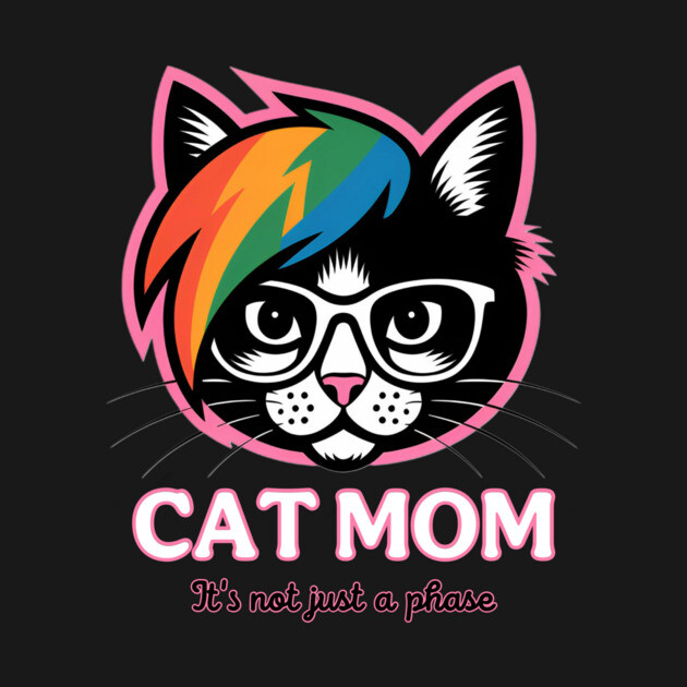 Emo Cat Mom - It's not just a phase by Pete the Cat Guy