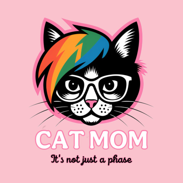 Emo Cat Mom - It's not just a phase by Pete the Cat Guy