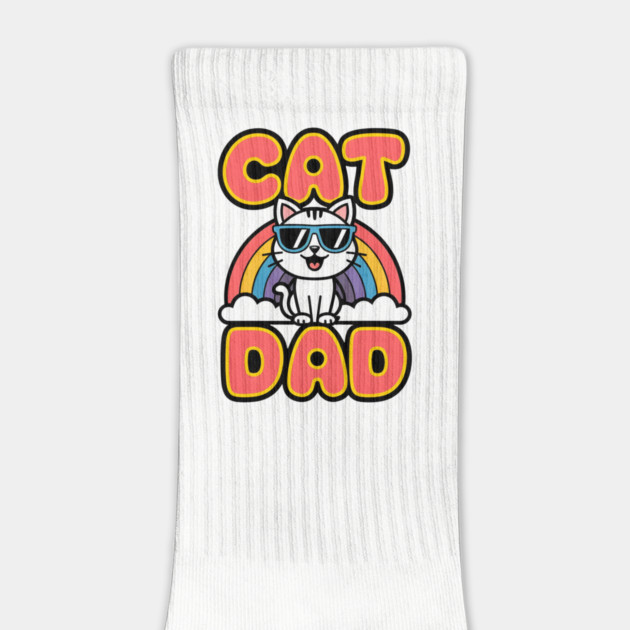 Rainbow Cat Dad by Pete the Cat Guy