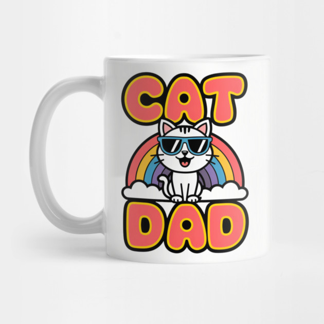 Rainbow Cat Dad by Pete the Cat Guy
