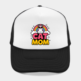 Rainbow Cat Mom Hat