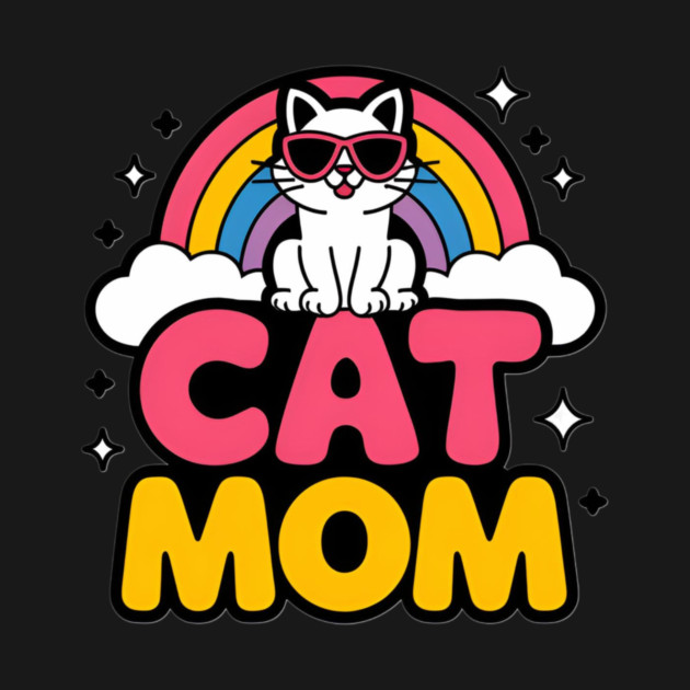 Rainbow Cat Mom by Pete the Cat Guy