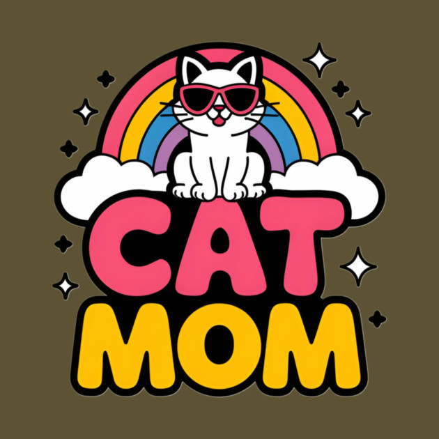 Rainbow Cat Mom by Pete the Cat Guy