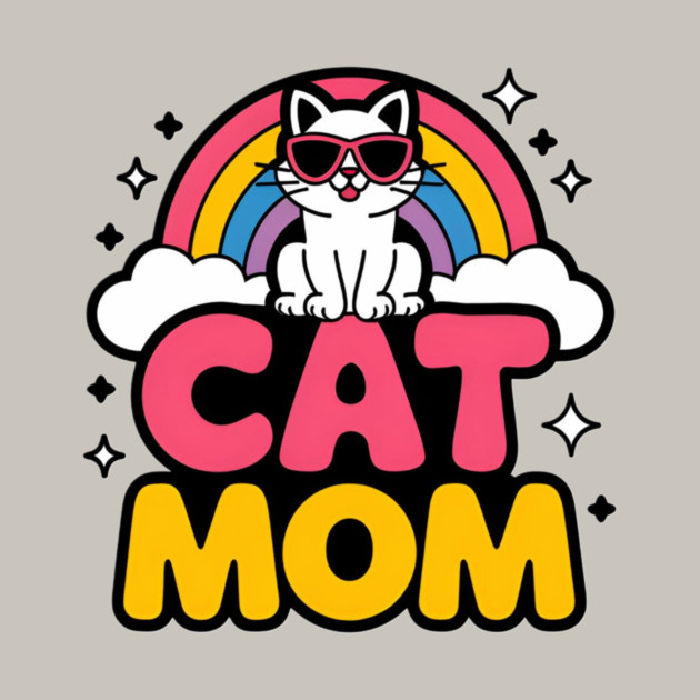 Rainbow Cat Mom by Pete the Cat Guy