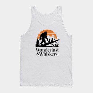 Wanderlust & Whiskers Tank Top