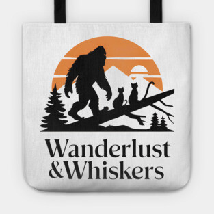 Wanderlust & Whiskers Tote