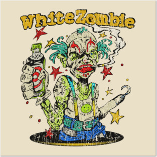 White Zombie Freak Show 1995 Vintage Posters and Art
