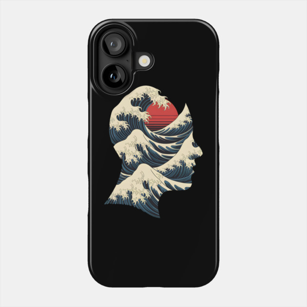 Ocean Mindscape Phone Case by MakerMind8.2