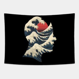 Ocean Mindscape Tapestry