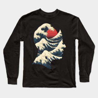 Ocean Mindscape Long Sleeve T-Shirt