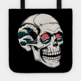 Tides of Mortality Skull Tote