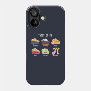 Types of Pie Phone Case