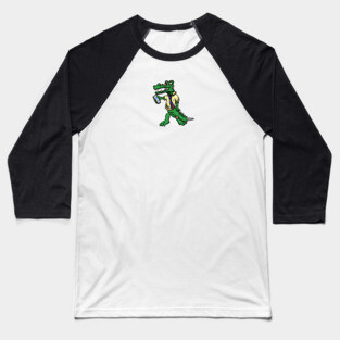 Phone zombie gator Baseball T-Shirt