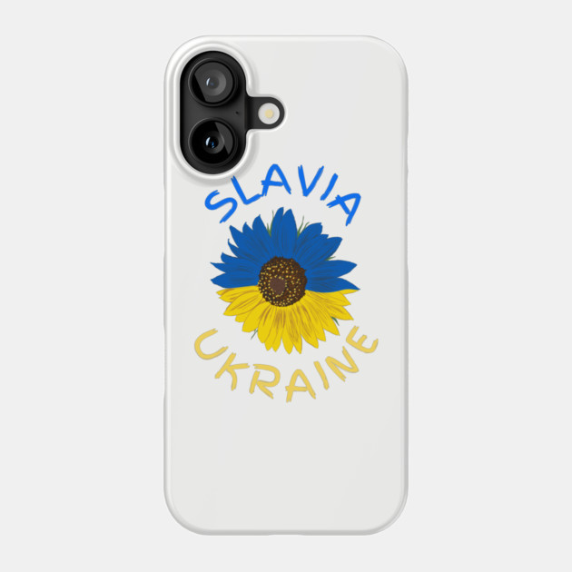Slavia Ukraine Phone Case by Creatifly Graphic Tees