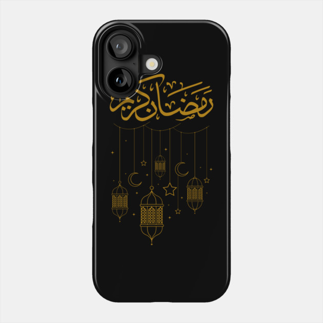 Ramadan Kareem Phone Case by Creatifly Graphic Tees