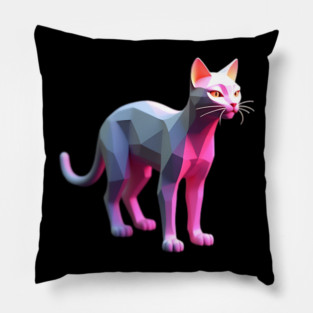 Computer Graphics Cat Pillow