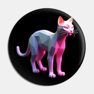 Computer Graphics Cat Pin