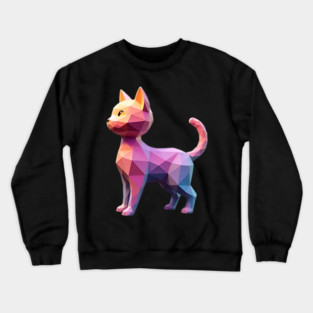 VR Kawaii Kitten Crewneck Sweatshirt