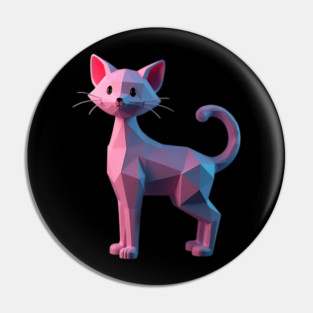 Cute Cat VR 3D Pin
