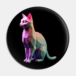 Pixel Cat 3D Pin