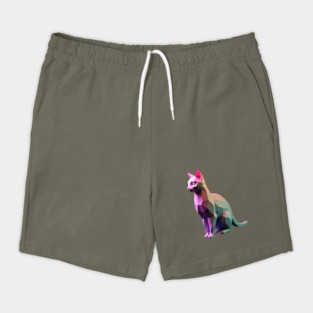 Pixel Cat 3D Shorts