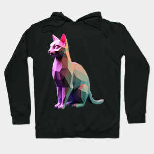 Pixel Cat 3D Hoodie