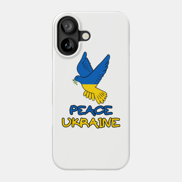 Peace Ukraine Phone Case by Creatifly Graphic Tees