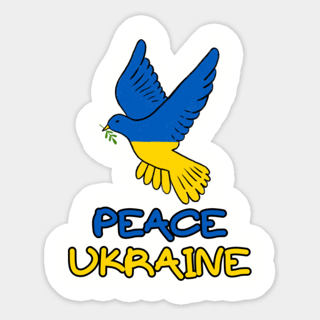 Peace Ukraine Magnet by Creatifly Graphic Tees