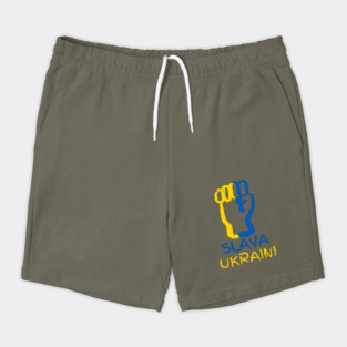 Slava Ukraini Shorts