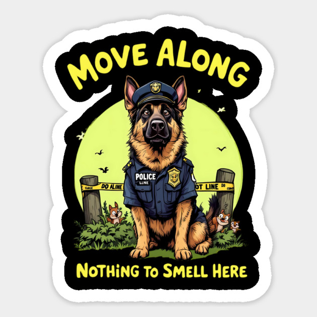 Move Along Sticker by BA
