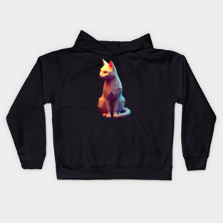 Virtual Reality 3D Cat Kids Hoodie