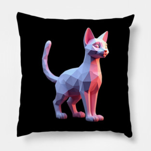 Cute Cat 3D Pillow