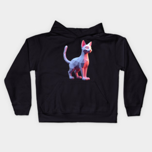 Cute Cat 3D Kids Hoodie
