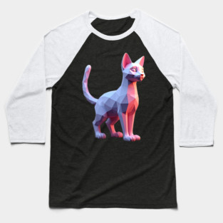 Cute Cat 3D Baseball T-Shirt
