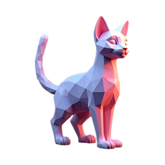Cute Cat 3D by animegirlnft